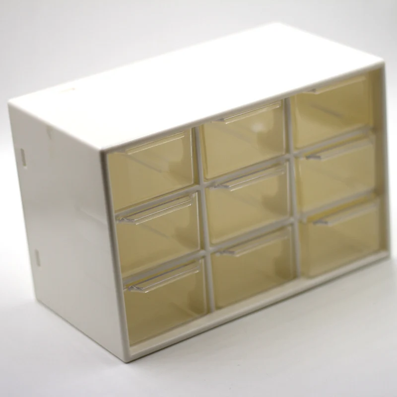 Пластиковый контейнер для хранения ювелирных изделий 9 мини шкаф мусора