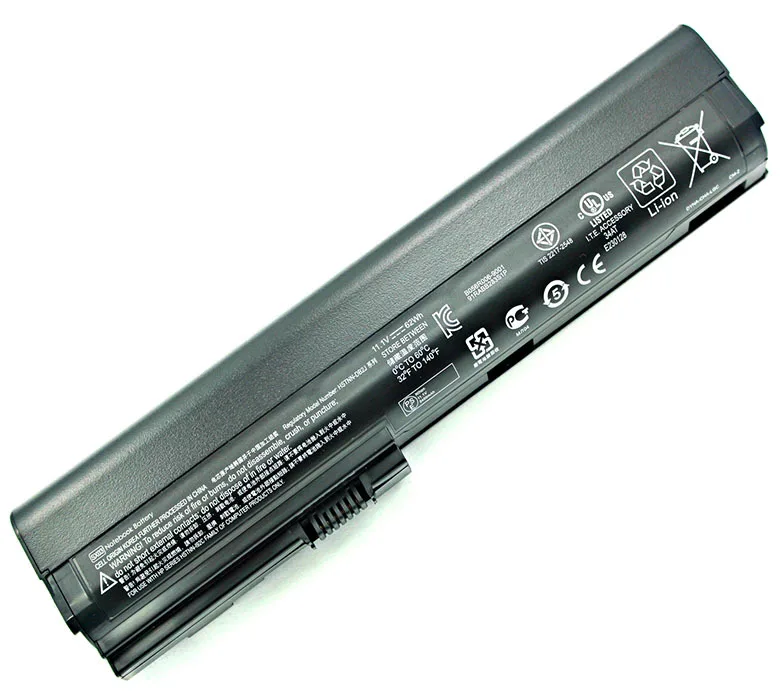 6 ячеек Аккумулятор для ноутбука hp EliteBook 2560p 2570 серии 2560 2570, HSTNN-DB2L HSTNN-DB2M HSTNN-I08C HSTNN-I92C