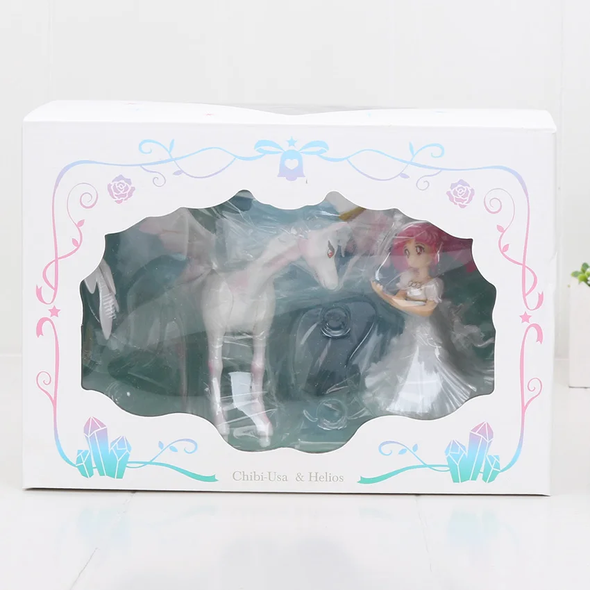 2 with box 17 см аниме Сейлор Мун фигурки Tsukino Усаги Серенити ПВХ фигурка Коллекционная модель игрушки для девочек Подарки на день рождения - Цвет: 2 with box
