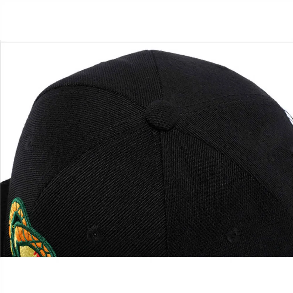 Молодежи Высокое качество Snapback хип-хоп шляпа Регулируемый когти вышитые плоский
