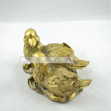 Медные украшения Yuanyang по фэн-шуй в воде свадебные подарки помогут парам гармонии