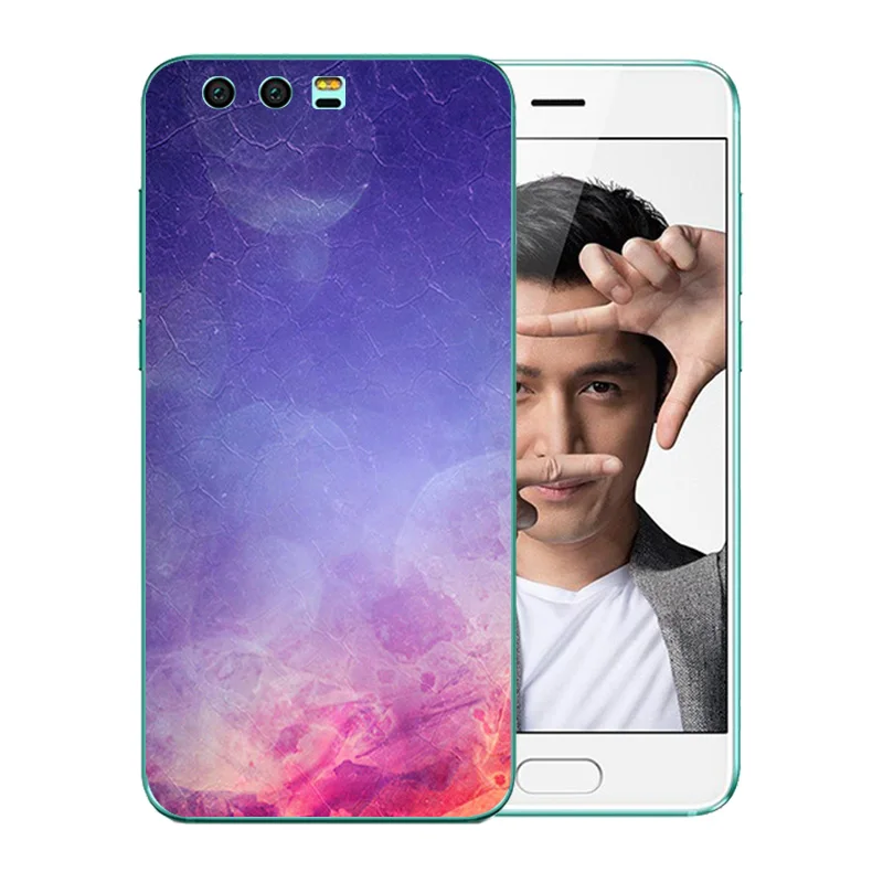 Чехлы для телефонов 5 15 дюймов Huawei Honor 9 чехол с цветным каменным узором мягкая