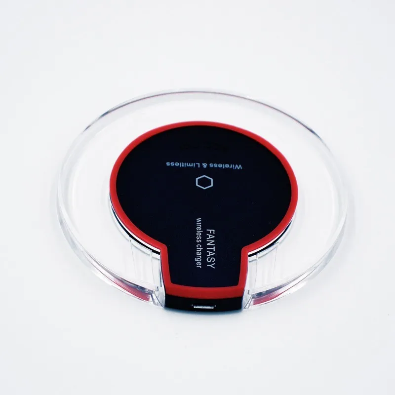 Универсальное беспроводное зарядное устройство Qi для SAMSUNG Note 9 8 5 S9 S8 Plus S7 S6 Edge iPhone