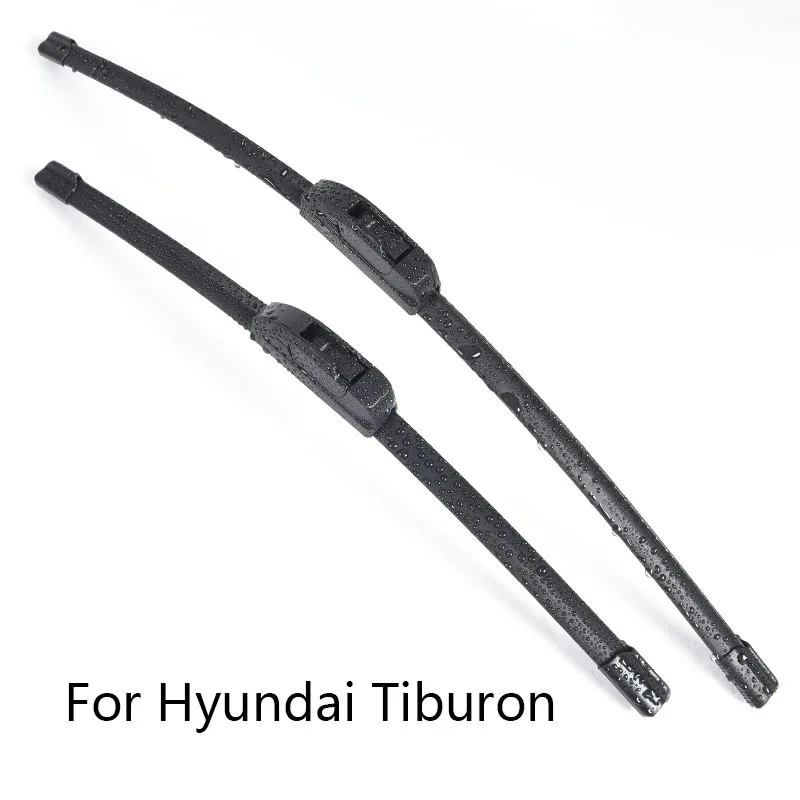 Лезвия очистителей лобового стекла автомобиля для Hyundai Tiburon form 1997 1998 1999 2000 2001 2002 2003