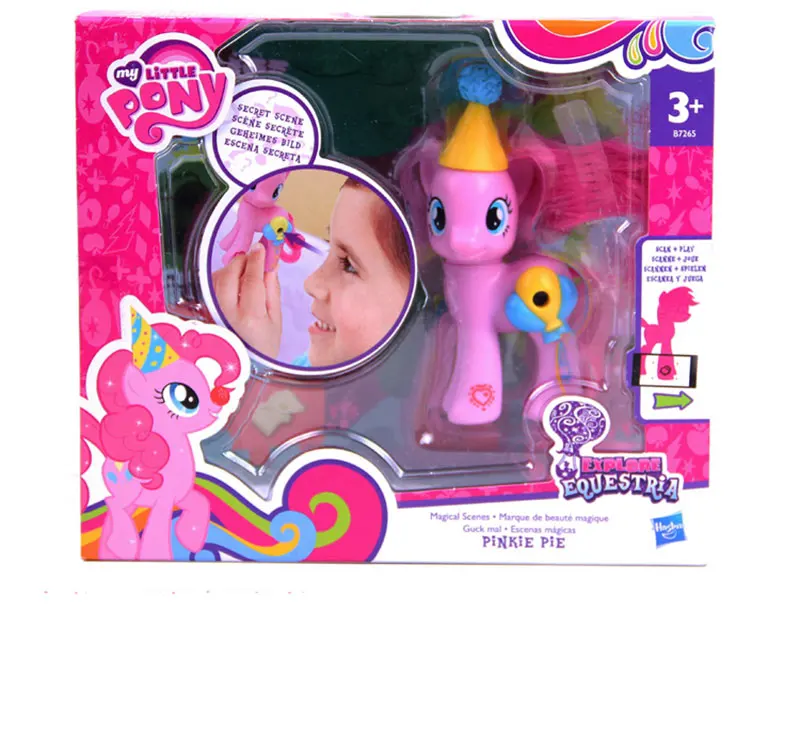 My Little Pony Дружба-это волшебная милая игрушка, подвижная Базовая игрушка пони, кукла серии, коллекционные игрушки для девочек 8 см