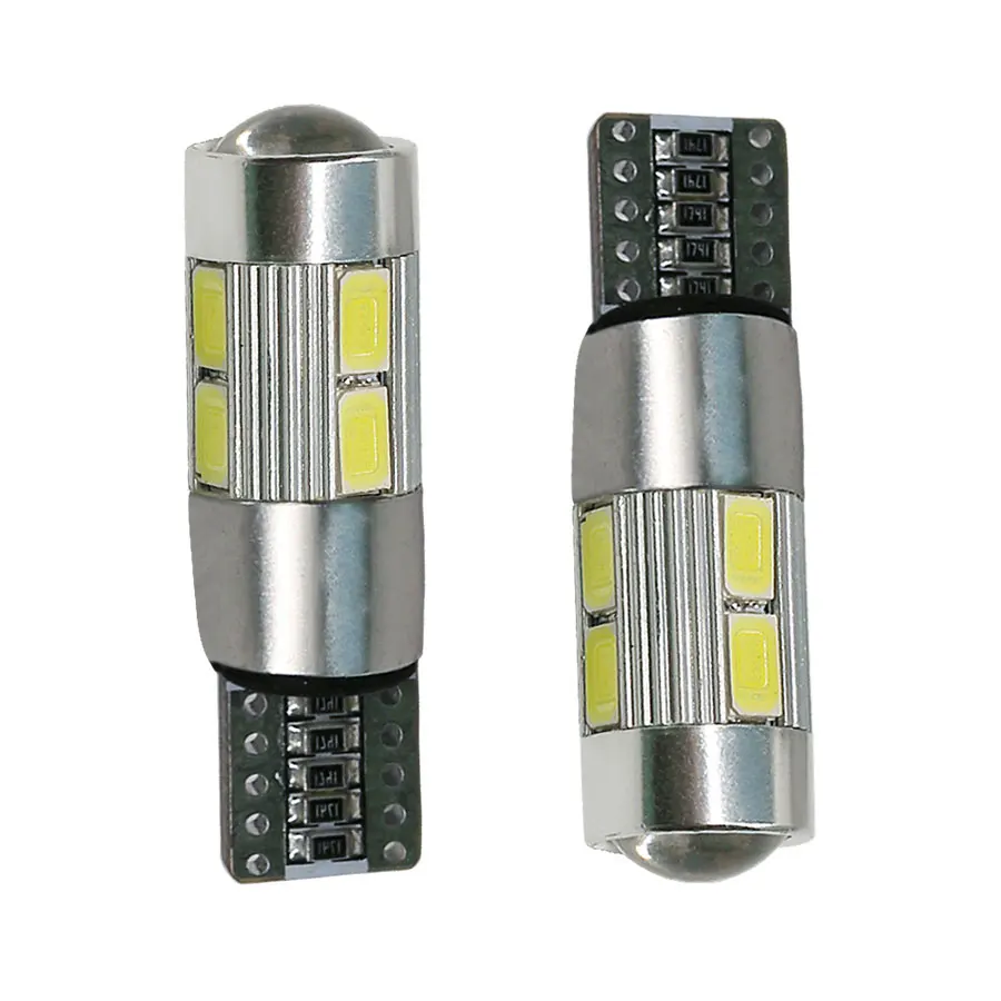 10 шт. Автомобильные светодиодные лампы T10 194 W5W Canbus SMD 5630|led t10 smd|10 t10t10 |