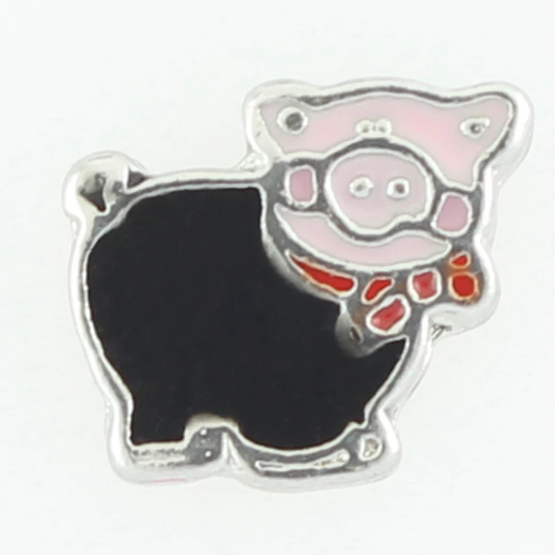 Милая свинья плавающая подвеска для Гостиной Памяти | Украшения и аксессуары