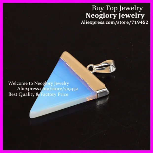 10 шт. Треугольники с украшением в виде кристаллов Розовый кварц опал зеленый