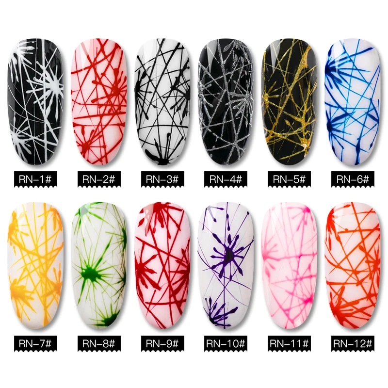 Растягивающийся Шелковый Гель-лак для ногтей 5 мл | Красота и здоровье