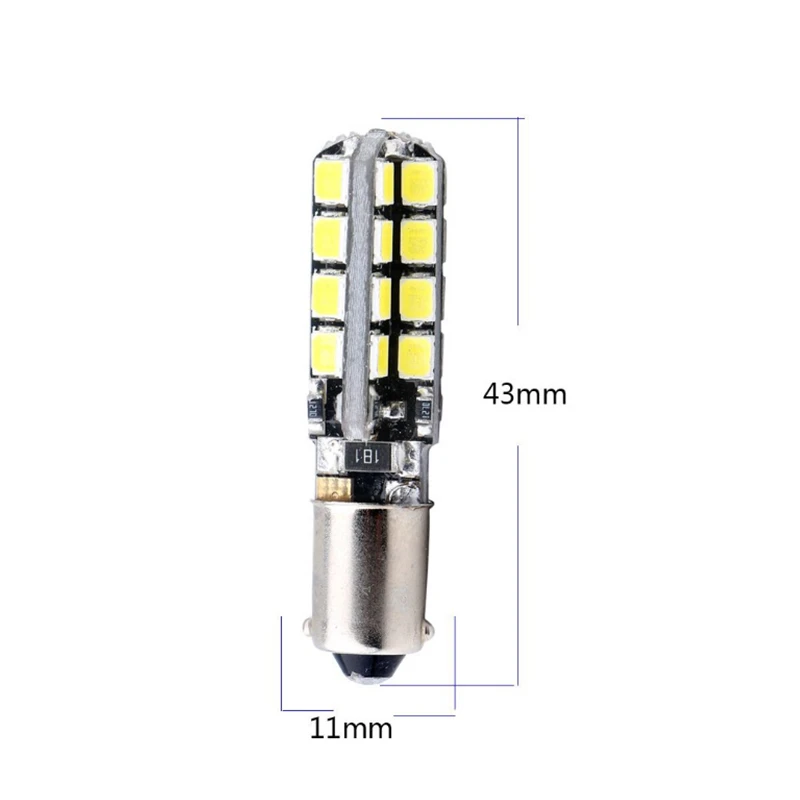KEYECU 10 шт. BA9S 32SMD 2835 белый Canbus без ошибок светодиодные лампы для W5W 194 2825