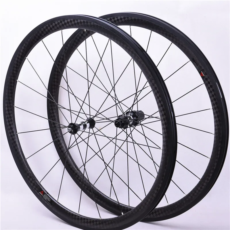 DT350 240 Superteam Ciclismo Ruedas conjunto cosmic remachador Ruedas con12 k sarga 23 мм ancho bicicleta de carretera Ruedas et