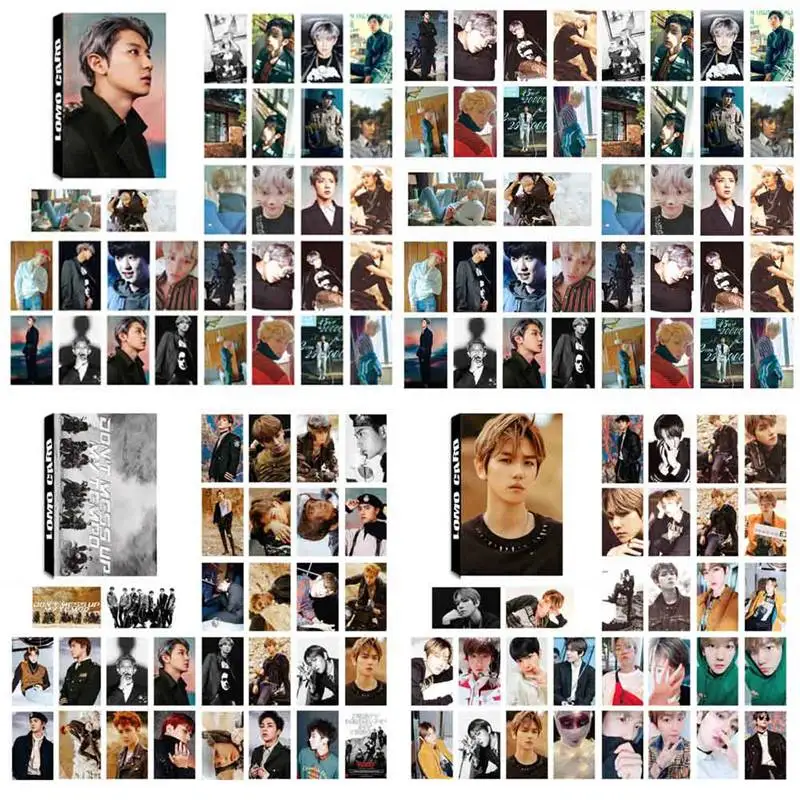 Новинка 2018 альбом KPOP EXO самодельная бумага ломо-карточка фотокарточка постер HD