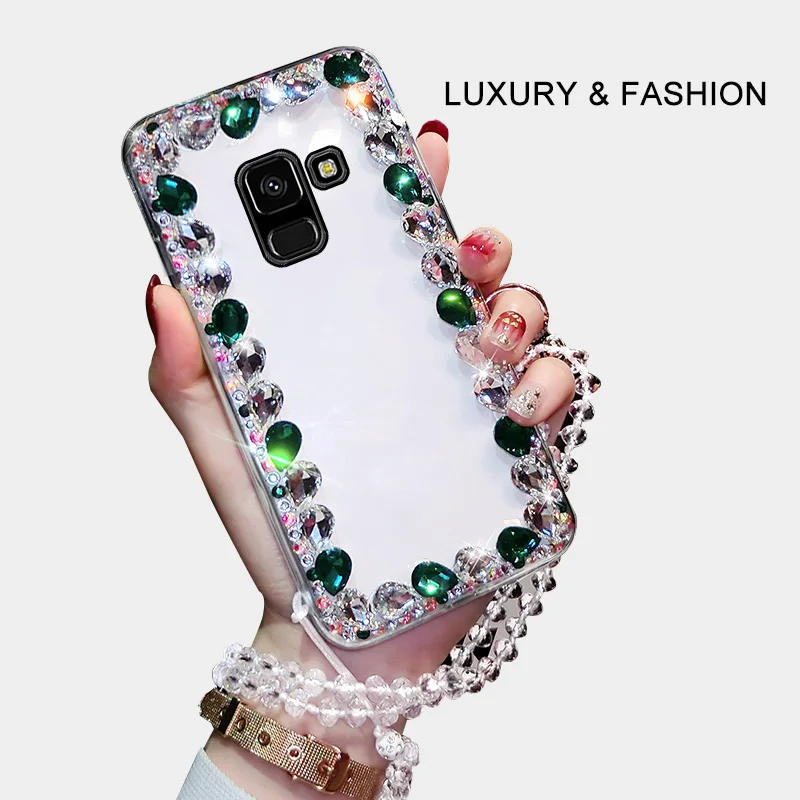 Suitable For Samsung Galaxy J6 2018 Mobile Phone Shell Flash Drill Scratch-resistant Simple Protective | Мобильные телефоны и