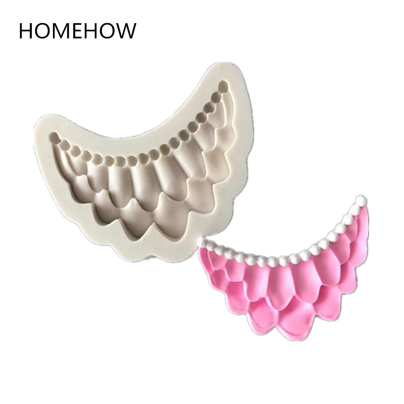 Homehow 1 шт./лот 3D занавеска в форме сделай сам силиконовая форма для торта 7 5*6 5*0 6 см