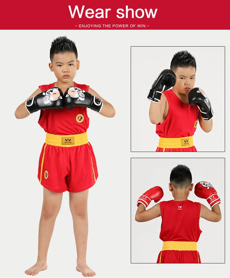 

Wesing Kids Boxing Gloves With Panda For Age 4-9 For Boxing Training Gift
