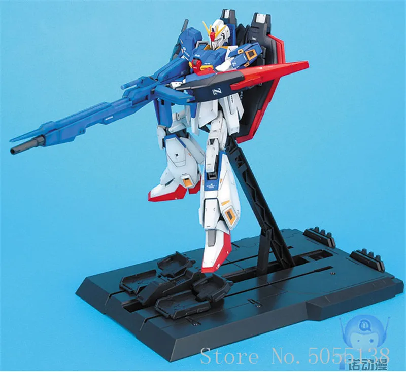 Bandai Gundam модели в наличии на складе сборе 39597 мг 1/100 зет воина гундама Z Ver.2.0 робот