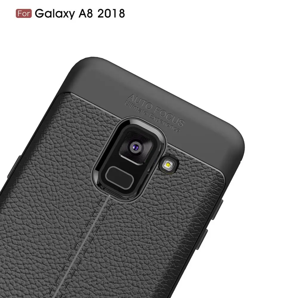 Ssuuu для Samsung A3 A52017 A82018 чехол личи шаблон Ударопрочный Мягкий ТПУ J330 J530 J730 J7Duo J7max