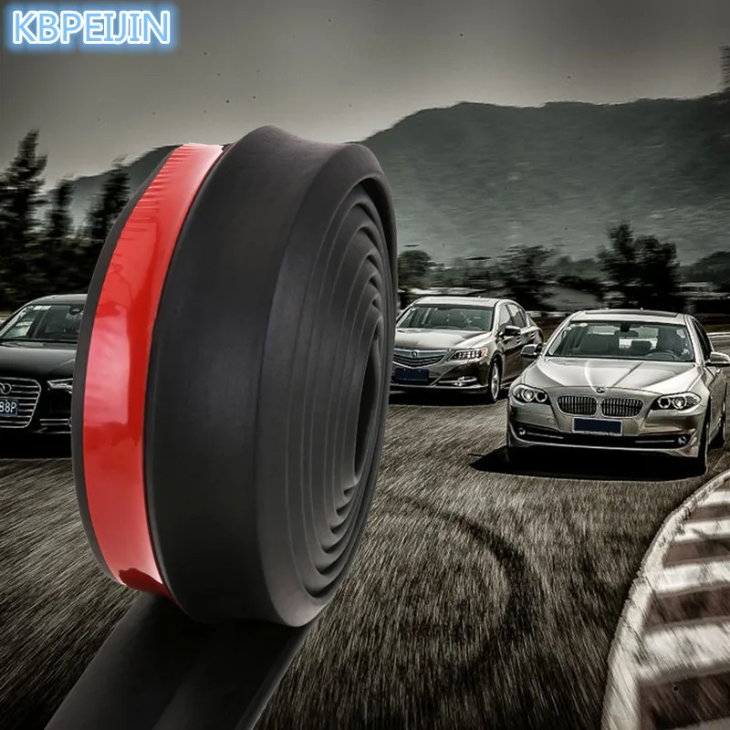 Сплиттер для губ бампера автомобиля 2 5 м|Наклейки на автомобиль| |