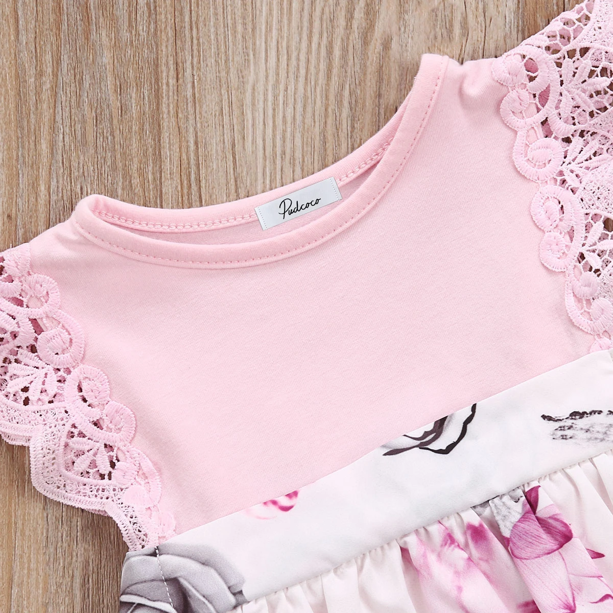 Новинка 2017 Брендовое милое платье с цветочным рисунком для малышей младенцев