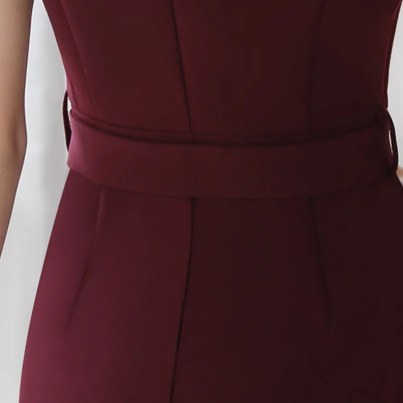 Винтаж одноцветное Цвет деловая модельная одежда Для женщин носить на работу