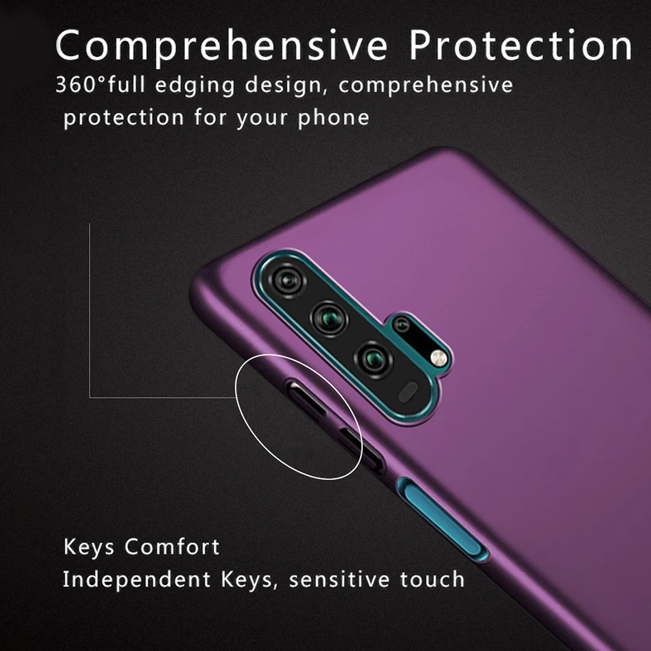 Для Huawei Honor 20 чехол для Pro полная защита жесткий пластиковый бампер Honor20 Чехол