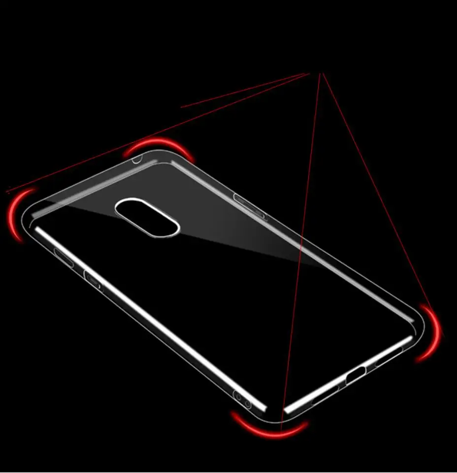 Для OnePlus7/One Plus 7 Чехол Ультра тонкий прозрачный мягкий TPU силиконовый защитный