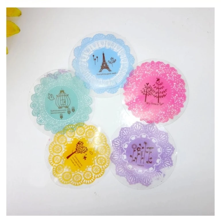 80 шт./лот новый японский стиль свежий кружевной конфетный цвет ручная работа