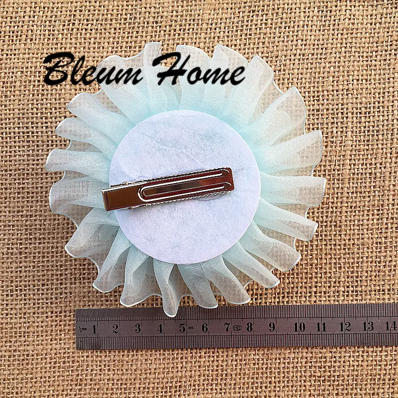 Bleum Home 2 шт девушки подарок заколка для волос пушистая полукруглая сжатие можно