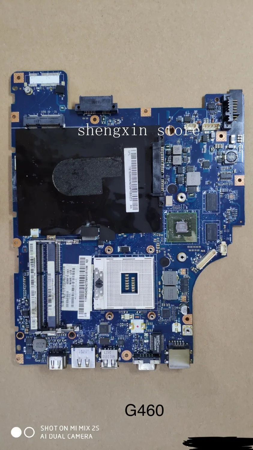 

Оригинальная 4CMFG NIWE1 материнская плата для ноутбука lenovo G460 G460A LA-5751P HM55 Chipest Geforce 310M тест 100%