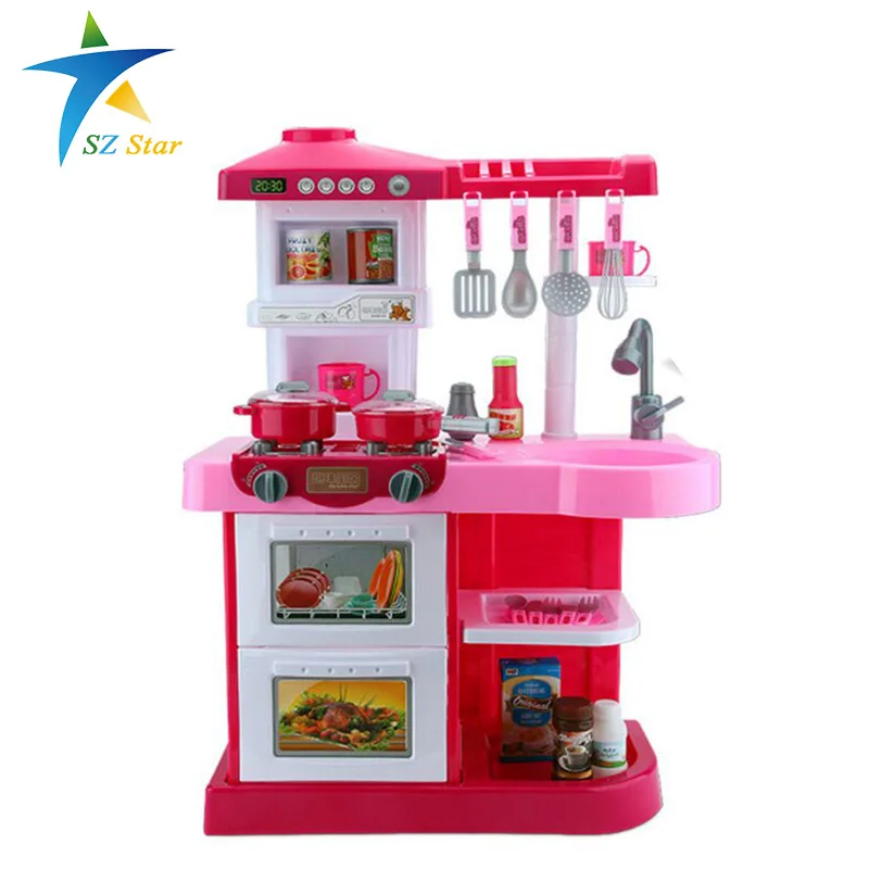 Моделирование кухня toys Girls игры игровые наборы Кухня для детей кухонный гарнитур