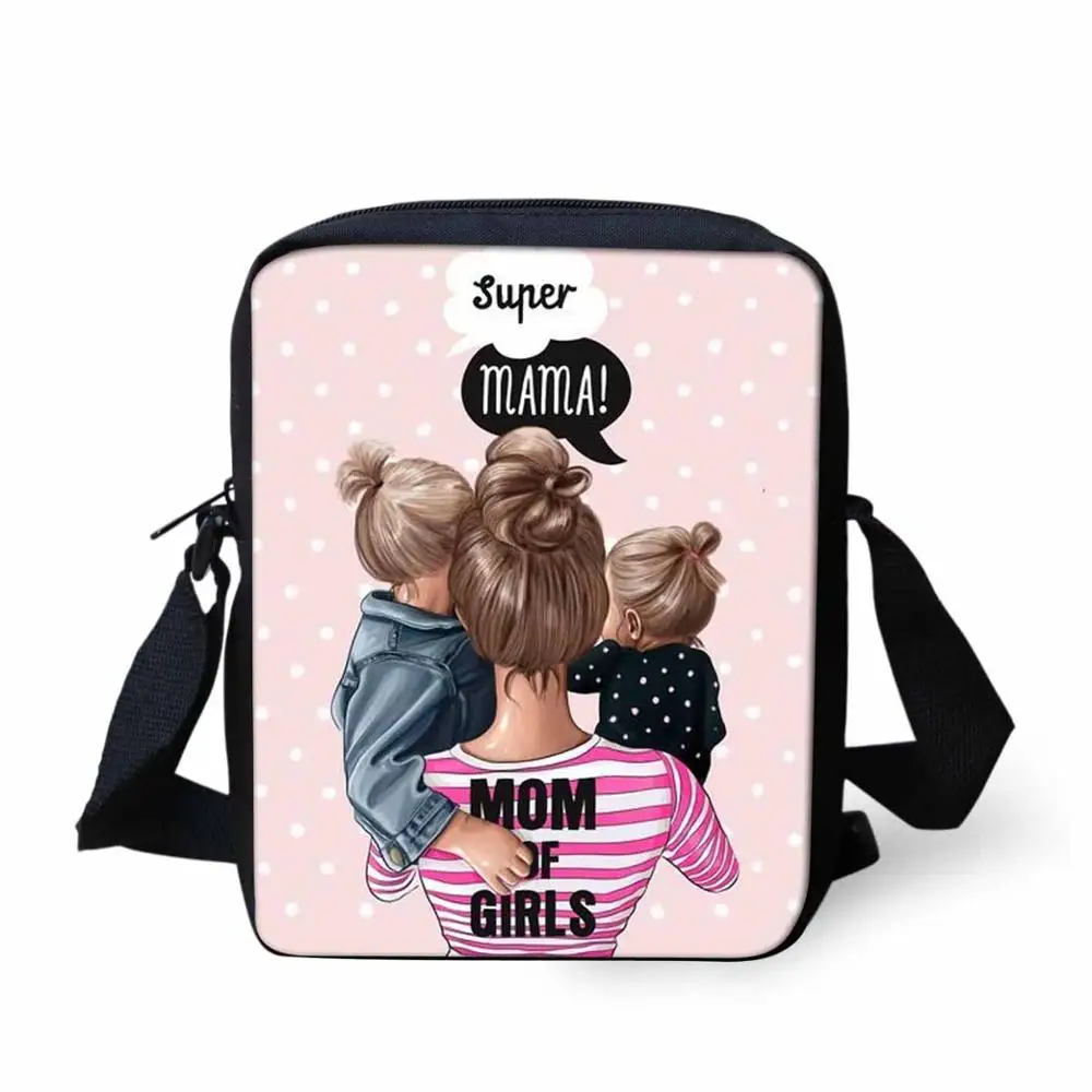 YQ3988E FORUDESIGNS/queen принцессы супер для мамы, одежда для малышей с принтом; Одинаковая одежда школьные сумки для девочек 3 шт./компл. Начальная школа сумка для детей школьного рюкзака - Цвет: YQ3988E
