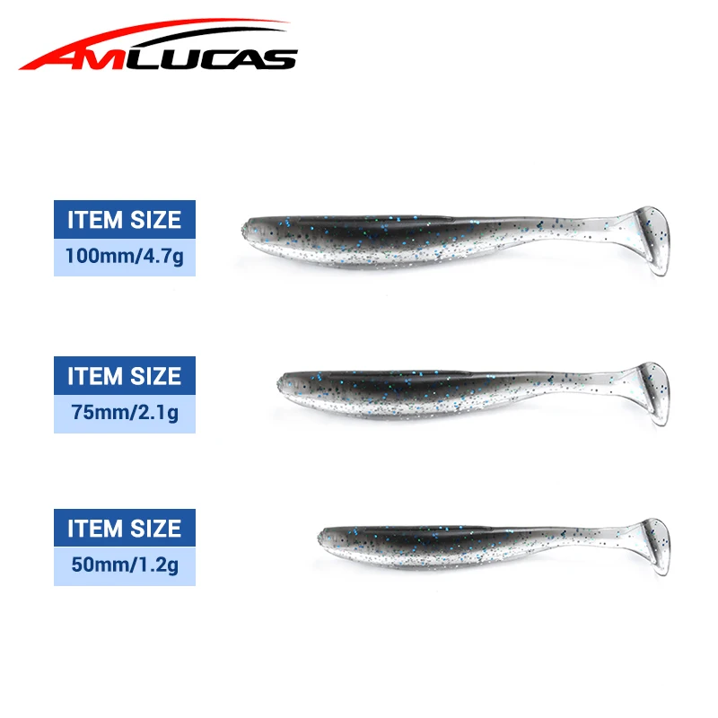 Amlucas Easy Shiner от рыболовная приманка 50 мм 75 100 плавающая Воблер для рыбалки на карпа