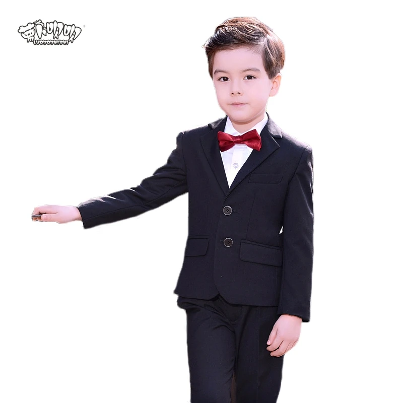 Официальный костюм для мальчиков костюмы на свадьбу детей Свадебный блейзер |