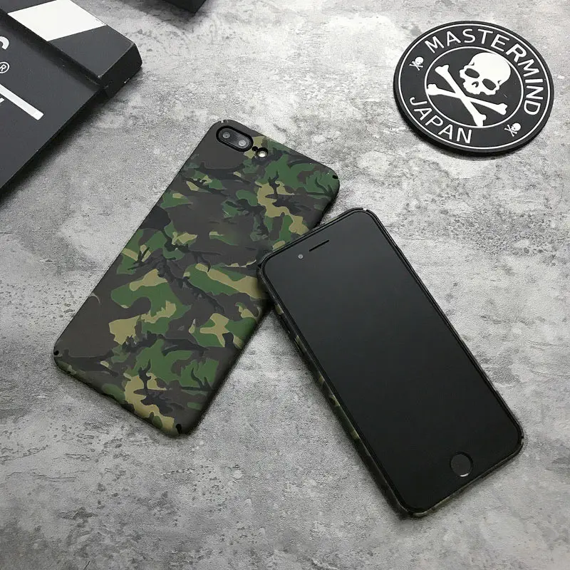 BFOLLOW камуфляж Жесткий ПК бренд чехол для iPhone 7 8 6 S/Plus/X XS XR Max задняя крышка Coque |