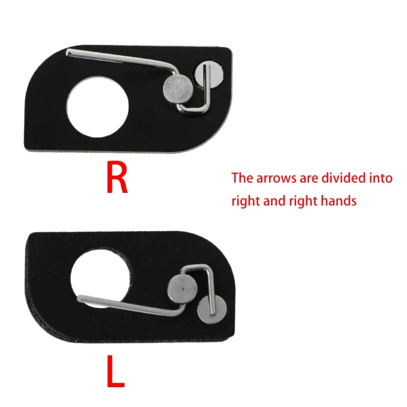 Держатель для стрелы из нержавеющей стали стрельбы лука охоты Левая Правая рука