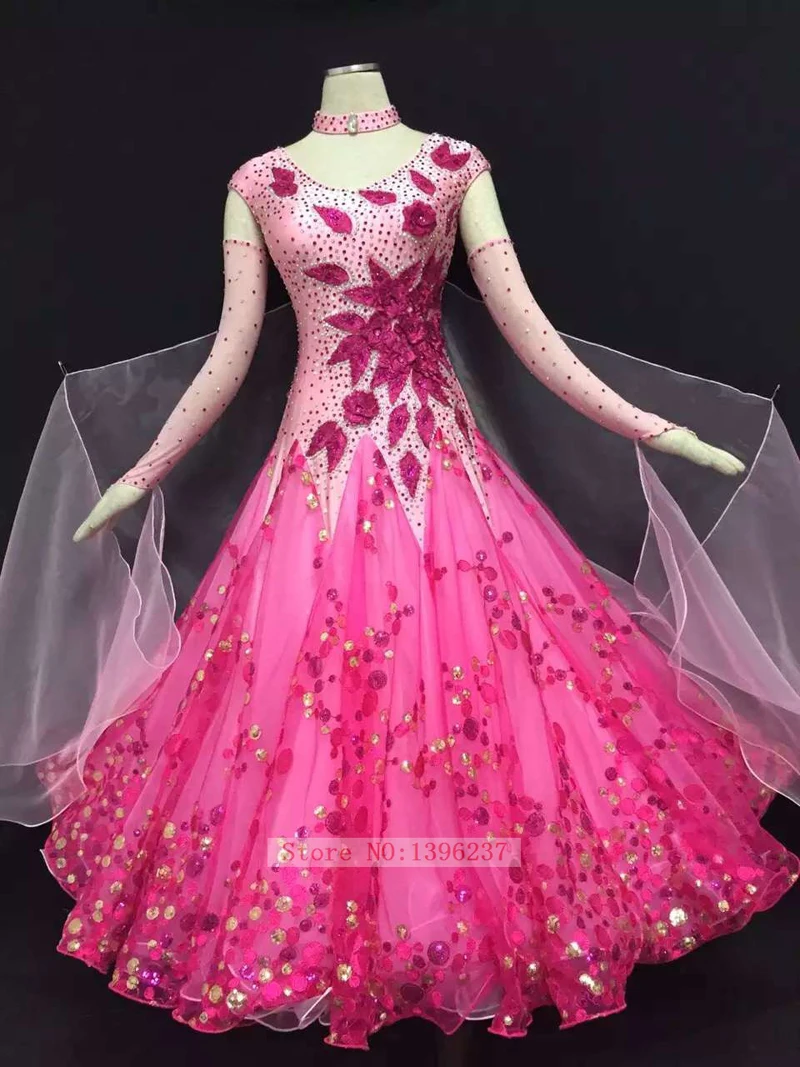 

Стандартное танцевальное платье для женщин, юбка для фламенко, высококачественные сценические Современные Бальные платья для вальса