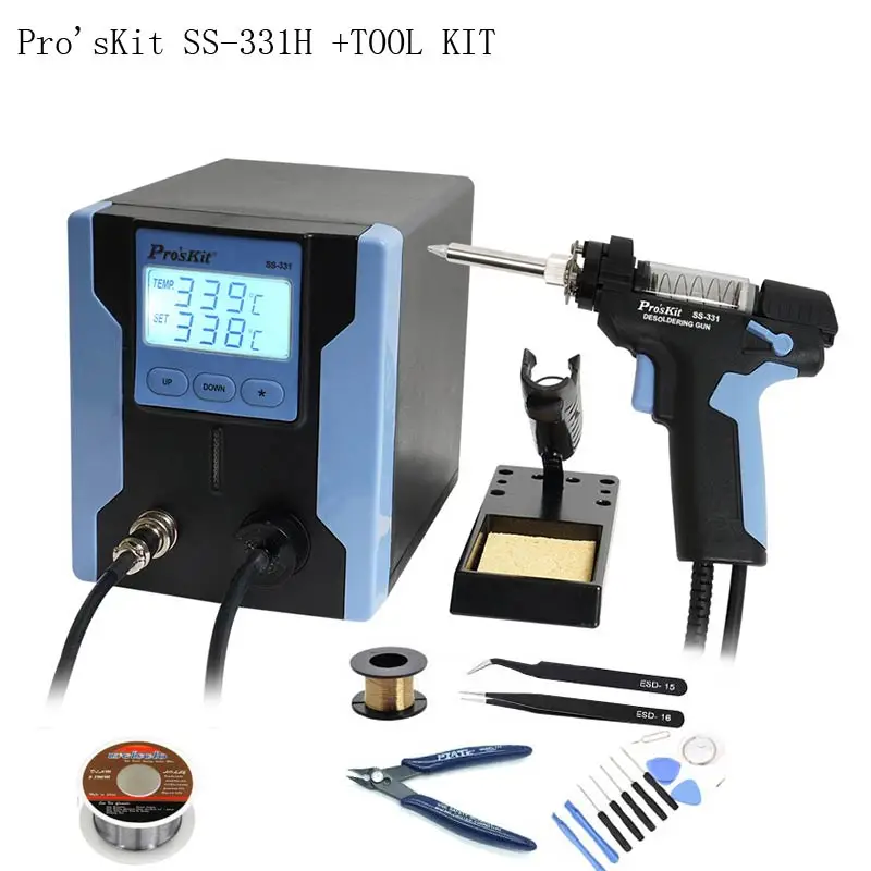 90WPro'sKit SS 331H электрический пистолет для удаления припоя антистатический