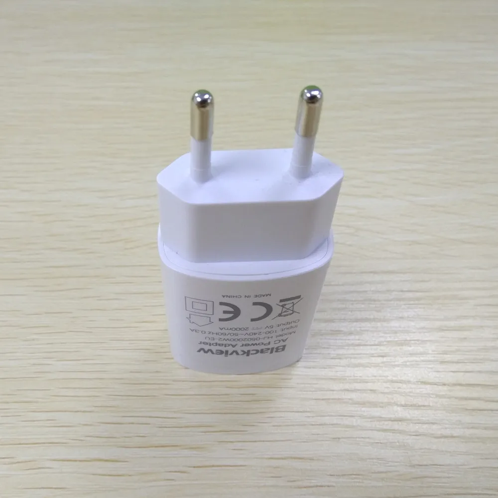 Оригинальное Европейское зарядное устройство с длинным разъемом Micro USB кабель для Blackview BV6000