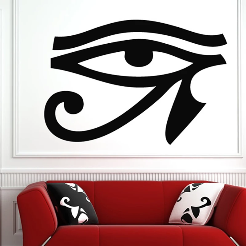 DCTOP черная настенная наклейка из ПВХ со съемным египетским легендарным горным