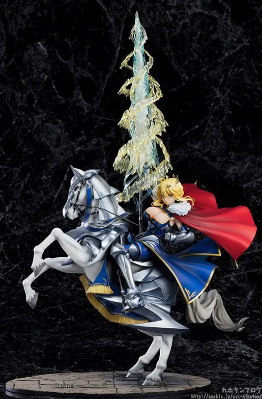 Новинка Лидер продаж Большие размеры 30 50 см Fate/stay night Saber Arutoria Pendoragon Верховая езда