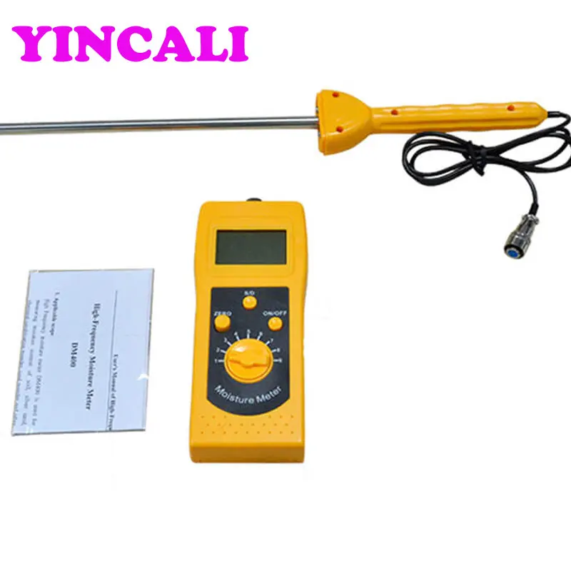 Высокочастотный измеритель влажности почвы DM400S датчик осадка угля гигрометр