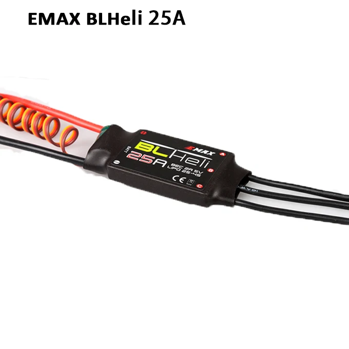 Серия Emax BLHeli 20A 25A 30A ESC контроллер скорости 2A 5V BEC 2 4S Oneshot для RC Multirotor|Детали и