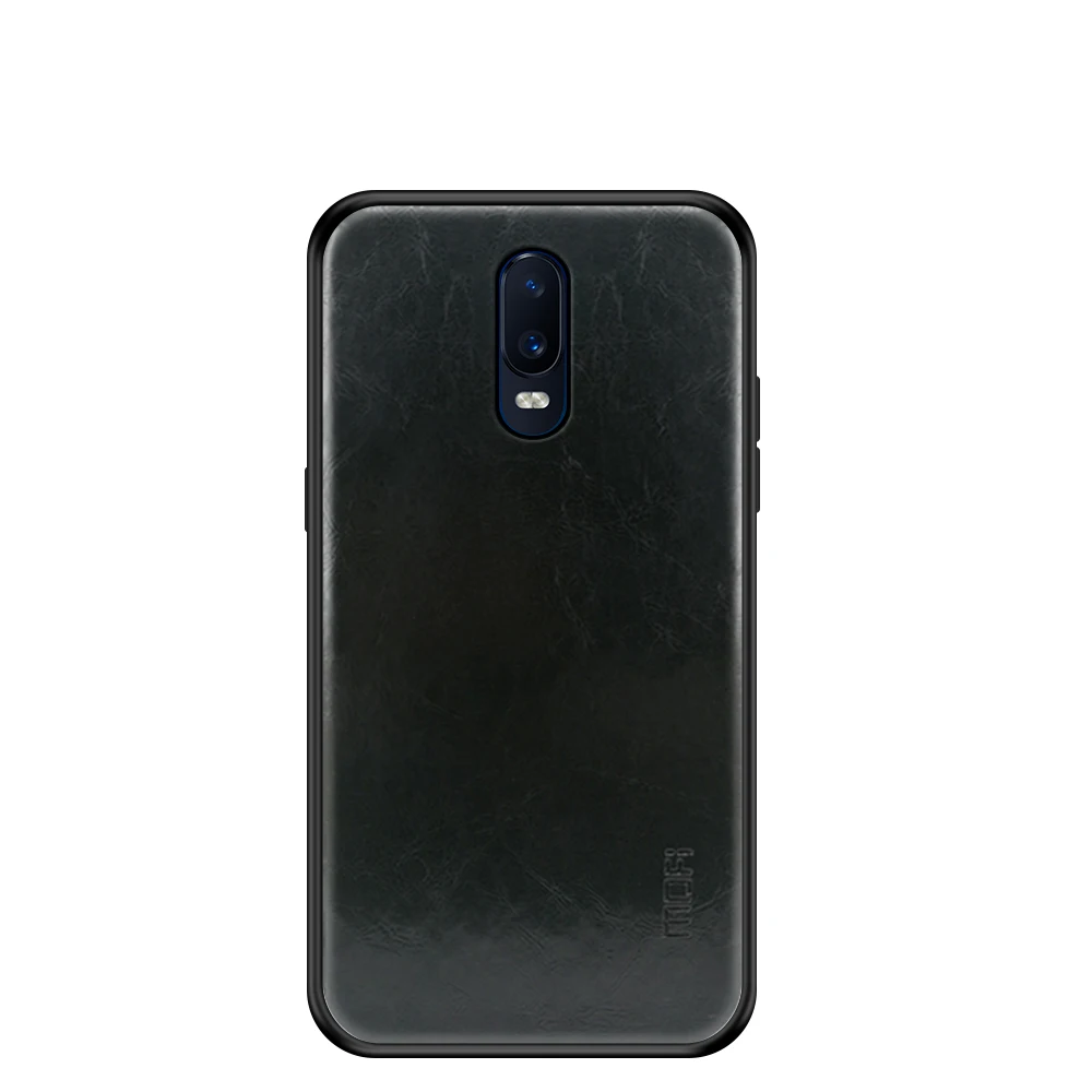 MOFi PU Leather + TPU PC Case for OnePlus 6T Cover Phone Cases Full Protection Back One Plus Oneplus6 T Coque |