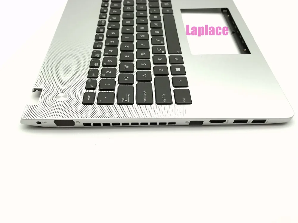 НОВЫЙ США клавиатура с подсветкой для Asus N56 N56D N56DP N56DY серебряной подставкой