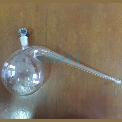 500 мл Реторта Из боросилированного стекла с заземлением круглая ложка|500ml glass|retort |