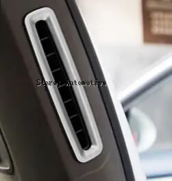 Чехол на вентиляционную решетку для порsche Panamera 2010-2016 синий/красный/серебристый 2