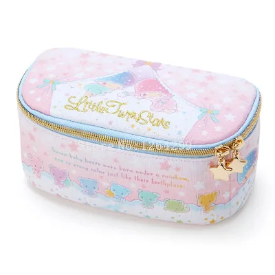 Черный Новые модные детские холщовые косметички для девочек My Melody Little Twin Stars, чехлы для детей - Цвет: Черный
