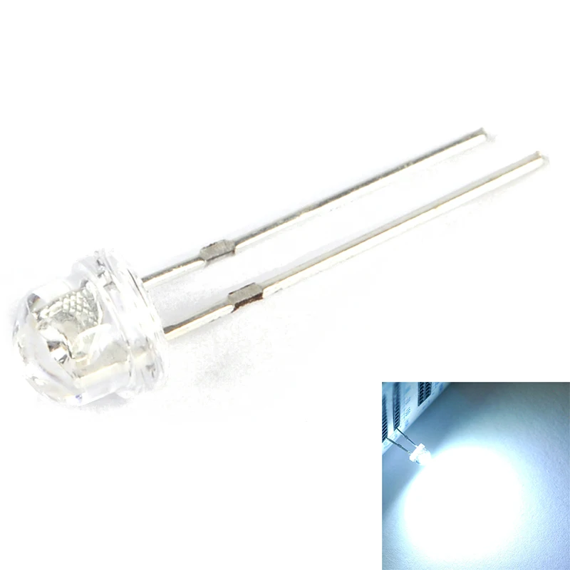 Brand New LED Bright Light Lamp Emitting Diode 70 Piece DC 3V-6V 5 mm White | Освещение