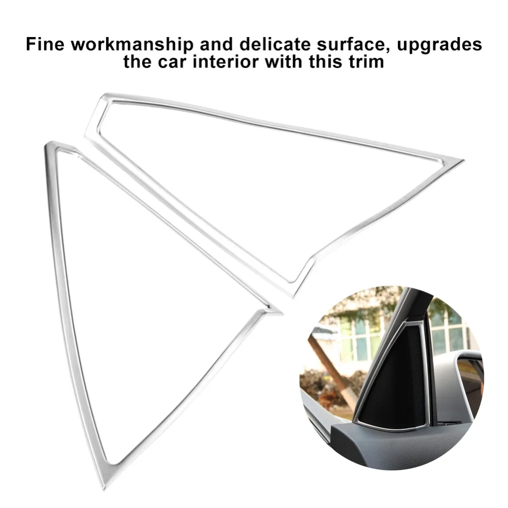 2 шт. декоративная хромированная рамка для салона автомобиля Mercedes Benz C Class W204 2008