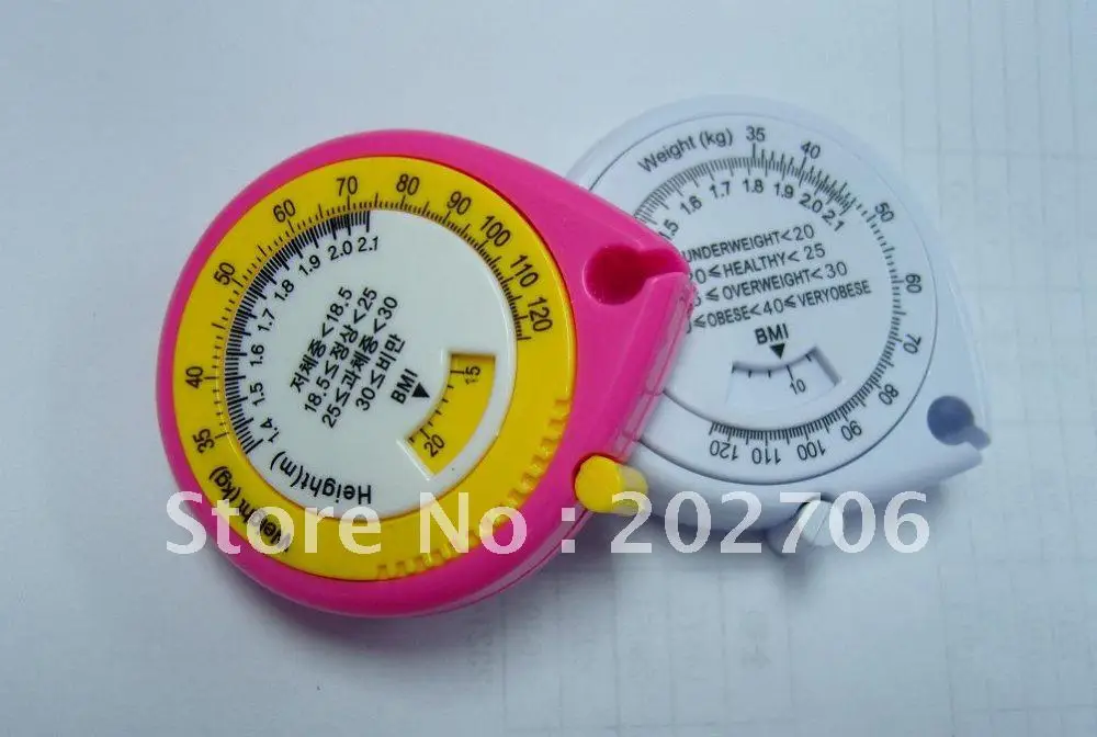 BMI measure tape/ bmi caculator/ body tape 50pcs/lot! | Инструменты